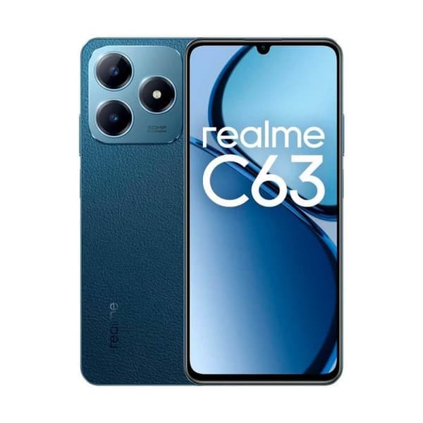 Realme C63 8GB/256GB Blå (läderblå) Dubbel SIM