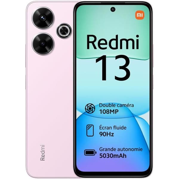 Telefon - XIAOMI - Okänd modell - Dual SIM - Grå - 108 MP - Android 14 Rosa