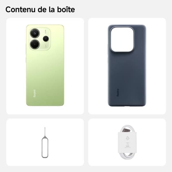 XIAOMI - Redmi Note 14 4G - 8 GB + 256 GB - Limegrön