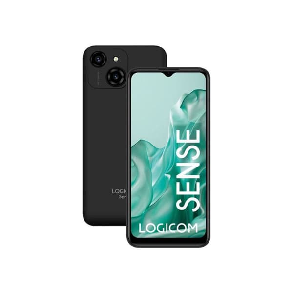 Smartphone Logicom Sense 6,5 Dubbel Nano SIM 64 Go Svart
