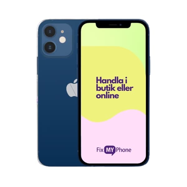 iPhone 12 Mini Käytetty Refurbished 64 GB, Blå, Klass B