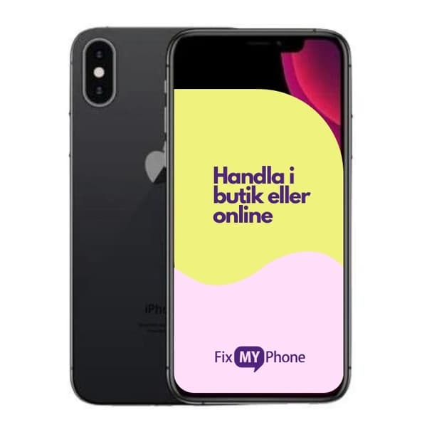 iPhone XS Max Begagnad 64 GB, Grå, Klass A