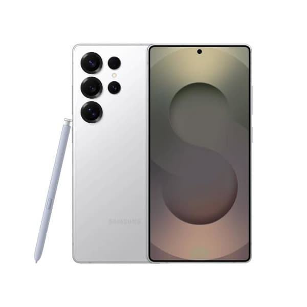 Samsung Galaxy S25 Ultra 5G 12 Go/512 Go Titan Vit Silver (Titanium White Silver) Dubbel SIM SM-S938B