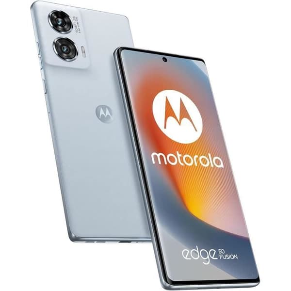 Motorola Edge 50 Fusion 12/512 Go, dubbel kamera 50 + 13 MP, skärm 6,67 tum POLED FHD+ 144 Hz, IP68, Snapdragon 7s Gen 2, batteri