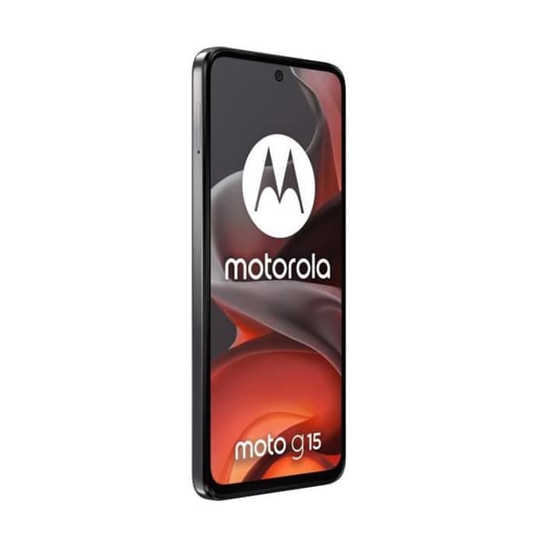 Motorola Moto G15 4G 4 GB/128 GB Grå (Gravity Grey) Dubbla SIM