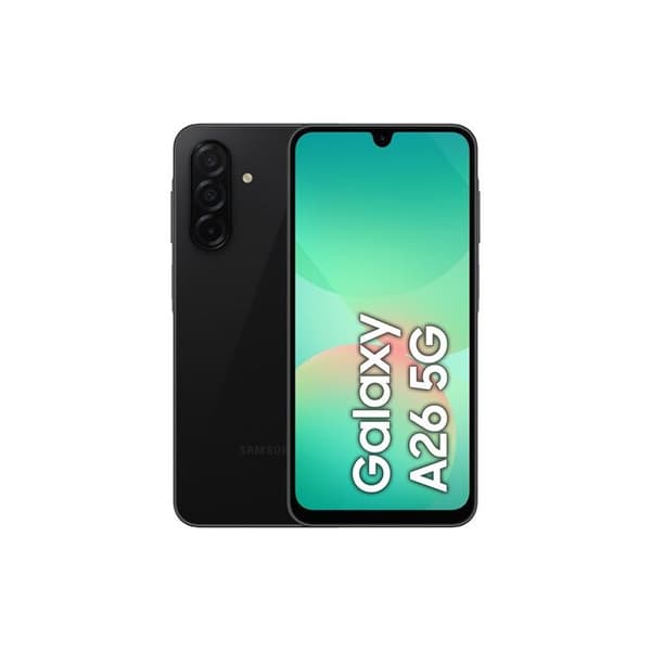 Smartphone Samsung Galaxy A26 5G AI 256 GB Svart Svart