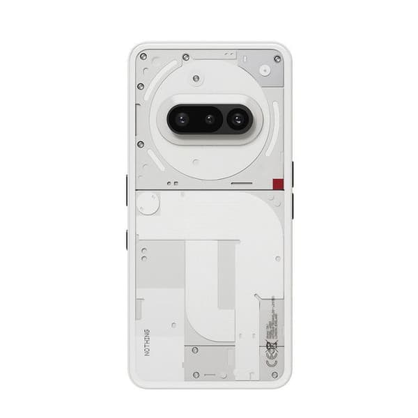 Smartphone Nothing Phone (3a) 5G 8GB 128GB Vit Dual SIM Snapdragon™ 7s Gen 3