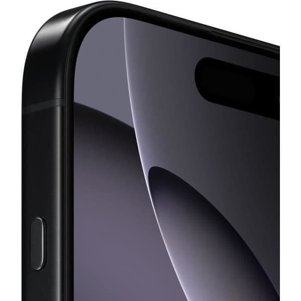 APPLE iPhone 16 Pro 128GB svart titan (2024) - Renoverad - Utmärkt skick- REFURBISHED