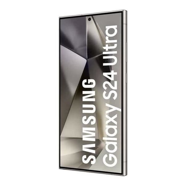 SAMSUNG Galaxy S24 Ultra Smartphone 256 Go Grå (2024) - Renoverad - Skick: Acceptabelt- REFURBISHED