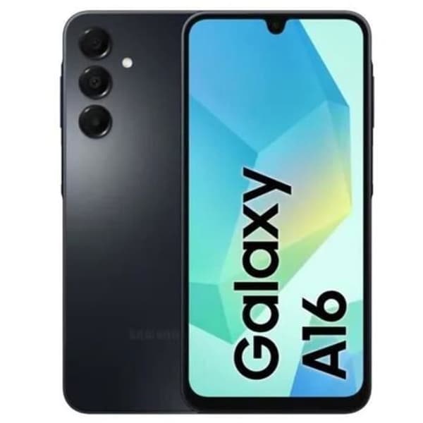 SAMSUNG Galaxy A16 4G Mörknatt 4+128Go Smartphone - Global version