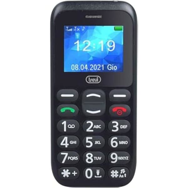 Mobiltelefon - TREVI - Modell 10 - Stora knappar - SOS-funktion - 200 kontakter minne