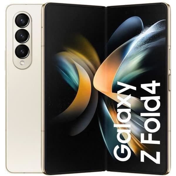 SAMSUNG Galaxy Z Fold4 512Go 5G Ivoire - Renoverad - Utmärkt skick- REFURBISHED