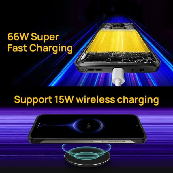 Ulefone Armor 17 Pro stötsäker telefon med nattsynskamera 108MP 8GB + 256GB