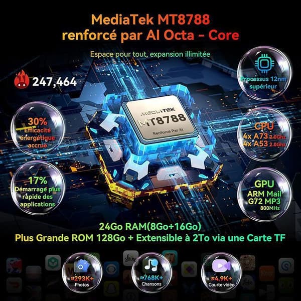 Okrossbar mobiltelefon Blackview BV5300 Plus(NFC) Android 13 6.1" (8+16)GB+128GB/SD 2TB 6580mAh 13MP IP68 Dual SIM - Orange