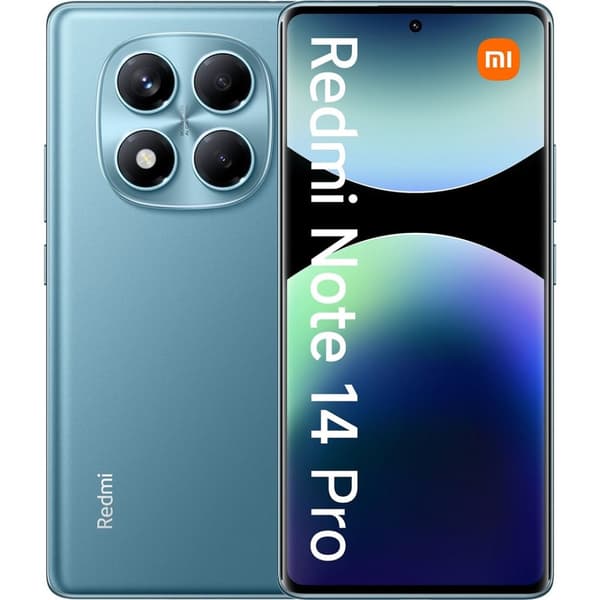 Xiaomi Redmi Note 14 Pro 16,9 cm (6,67") Hybrid Dual SIM 4G USB Type-C 8 Gt 256 Gt 5500 mAh Sininen