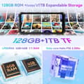 Miniatyrbild 4 av 6: Blackview BV6200 Pro Mobiltelefon Oskadad 6,56" 13000mAh 8Go+128Go Dual SIM Svart med Smartwatch Blackview W60