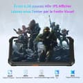Miniatyrbild 2 av 6: Blackview BV6200 Pro Mobiltelefon Oskadad 6,56" 13000mAh 8Go+128Go Dual SIM Svart med Smartwatch Blackview W60