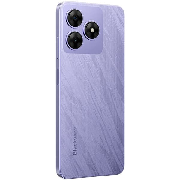 Blackview WAVE 8C Mobiltelefon 6.56" (2+4)Go+64Go/2 Till 13MP+8MP 4700mAh Smartphone 4G Dual SIM Android 14, Face ID - Lila