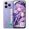Miniatyrbild 1 av 6: Blackview WAVE 8C Mobiltelefon 6.56" (2+4)Go+64Go/2 Till 13MP+8MP 4700mAh Smartphone 4G Dual SIM Android 14, Face ID - Lila