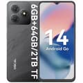 Miniatyrbild 1 av 6: Mobiltelefon Oscal FLAT 2C 6,56" 6Go+64Go/SD 2To 5000mAh Android 14 GO Dual SIM - Svart