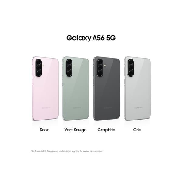 SAMSUNG Galaxy A56 5G Smartphone 256 Go Grön salvia