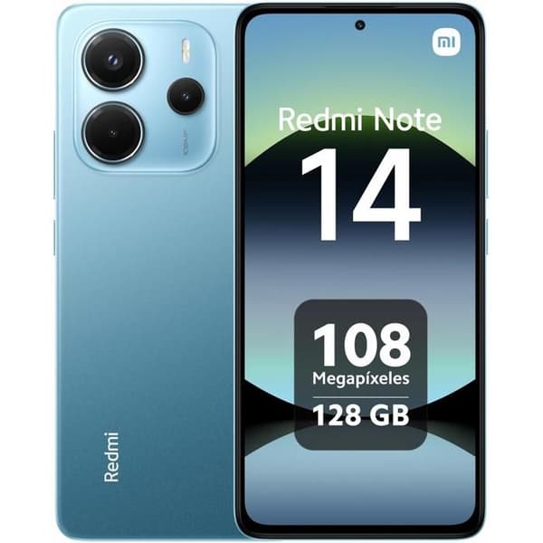 Redmi Note 14 Blue 6 GB + 128 GB Blå