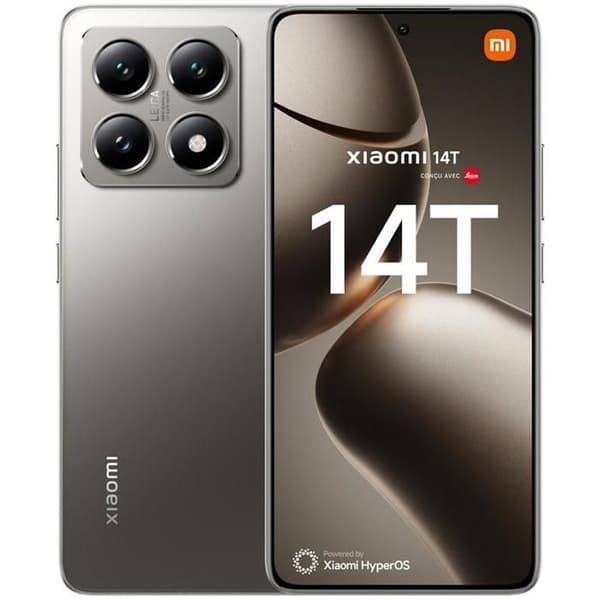 Xiaomi 14T 12GB + 256GB Grå Grå