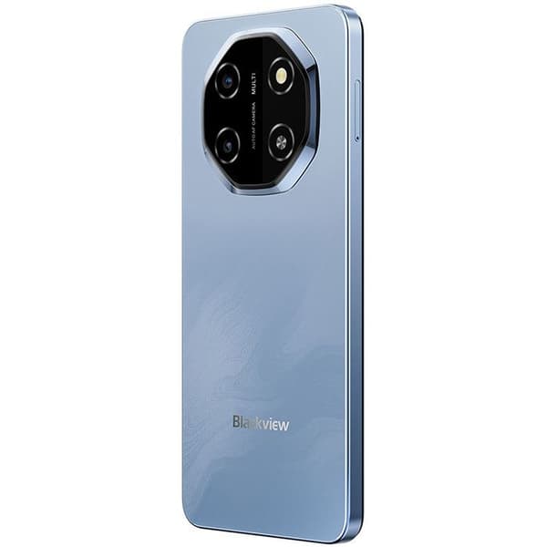 Oscal MODERN 8 olåst mobiltelefon 16GB+256GB 6.52" 50MP+8MP 6000mAh Android 13 Dual SIM 4G GPS Smartphone - Blå