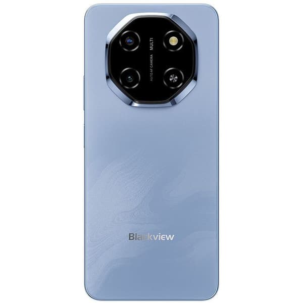 Oscal MODERN 8 olåst mobiltelefon 16GB+256GB 6.52" 50MP+8MP 6000mAh Android 13 Dual SIM 4G GPS Smartphone - Blå