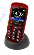Miniatyrbild 1 av 4: Aligator - A670 - Mobiltelefon för seniorer med SOS-knapp och röd lokalisering 4,8 x 2,32 x 0,55"