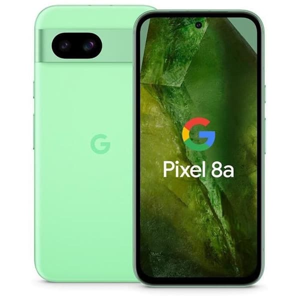 Google Pixel 8a 128GB Aloe Green 5G smartphone Grön