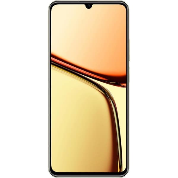 Realme C61 4G smartphone 6GB/256GB guld - 50MP AI-kamera - 5000mAh batteri - Dual SIM
