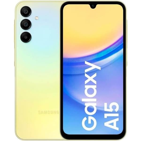 Samsung Galaxy A15 4GB/128GB Gul (Personlighetsgul) Dual SIM A155 Gul