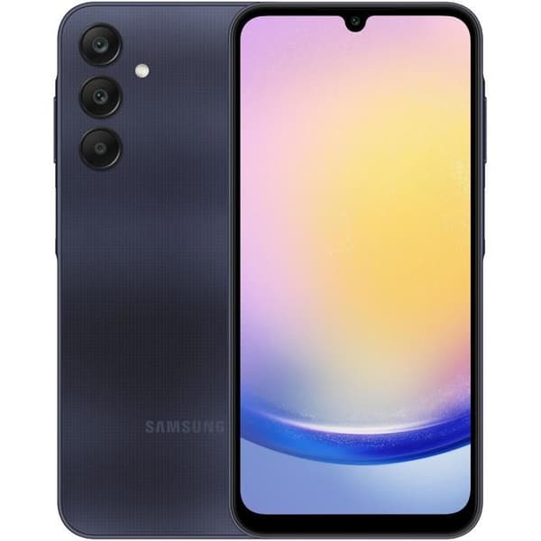 SAMSUNG Galaxy A25 5G Smartphone 128GB Midnattsblå Svart