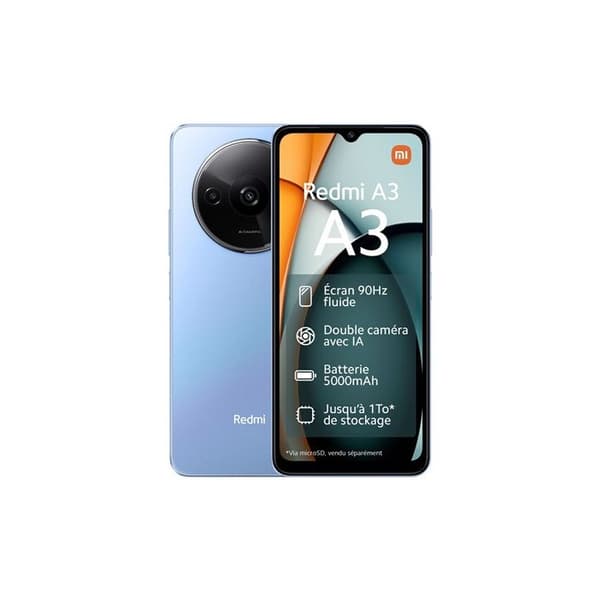 XIAOMI Redmi A3 64GB 4G Blå