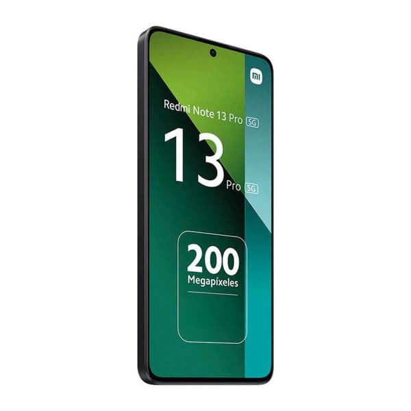Smartphone Xiaomi Redmi Note 13 Pro 5G 8GB 256 GB svart batteri 5100 mAh NFC 6,67" AMOLED-skärm