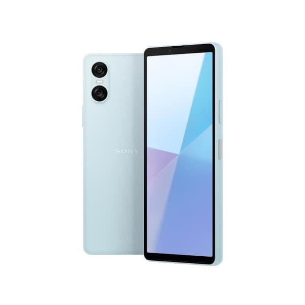 SONY Xperia 10 VI 5G smartphone med 6,1' OLED-skärm, Snapdragon 6, 48MP + 8MP kamera. Blå
