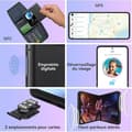 Miniatyrbild 4 av 6: Blackview HERO 10 Folding Mobiltelefon 6,9" (12+24)GB+256GB 108MP+32MP Kamera Dubbelt batteri Dubbel SIM NFC - Svart