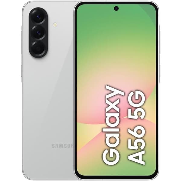 Samsung Galaxy A56 5G 8 Go/256 Go Grå (Fantastiskt Ljusgrå) Dubbel SIM SM-A566