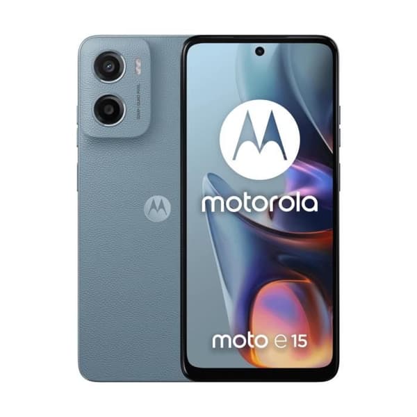 Motorola Moto E15 2 Go/64 Go Blå (Misty Blue) Dubbel SIM