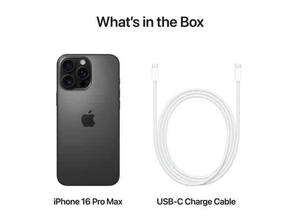 Apple iPhone 16 Pro Max 1TB 6.9″ – Svart Titanium