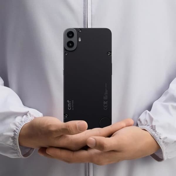 CMF Phone 1 8+128GB - Bärbar telefon med Sony 50 MP bakre kamera med Ultra XDR, Super AMOLED-skärm 6,67 och Not