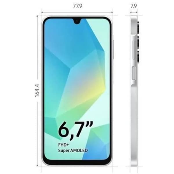SAMSUNG Galaxy A16 4G Grå 4+128GB Smartphone - Global Version