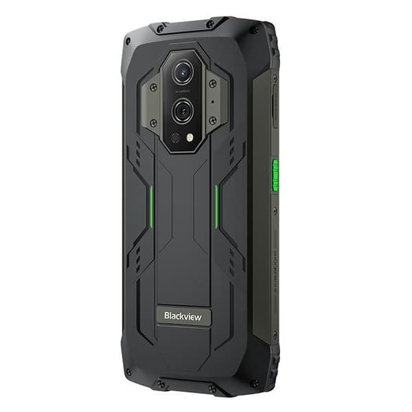 Blackview BV9300 Okrossbar mobiltelefon Android 12 12GB+256GB 15080mAh 50MP mobil lasermätning - grön (mätversion)