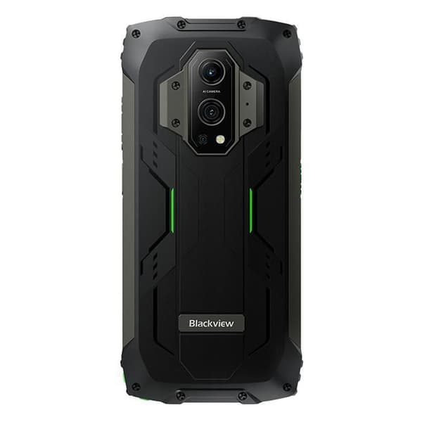 Blackview BV9300 Okrossbar mobiltelefon Android 12 12GB+256GB 15080mAh 50MP mobil lasermätning - grön (mätversion)