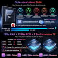 Miniatyrbild 5 av 6: Blackview BV4800 Pro Unbreakable Mobiltelefon 6,56" (4+8)GB+128GB Smartphone Android 14 5180mAh 16MP,Dual SIM,NFC - Svart