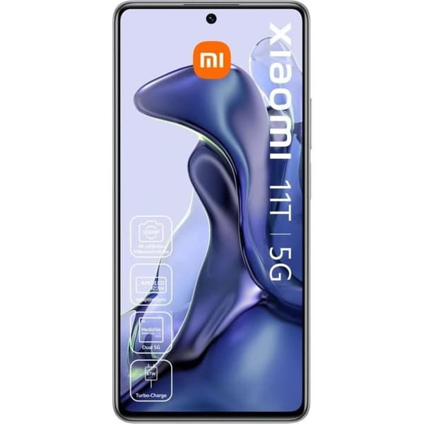 Xiaomi 11T 5G 256 Go Vit (2021) - Återställd - Mycket gott skick- REFURBISHED