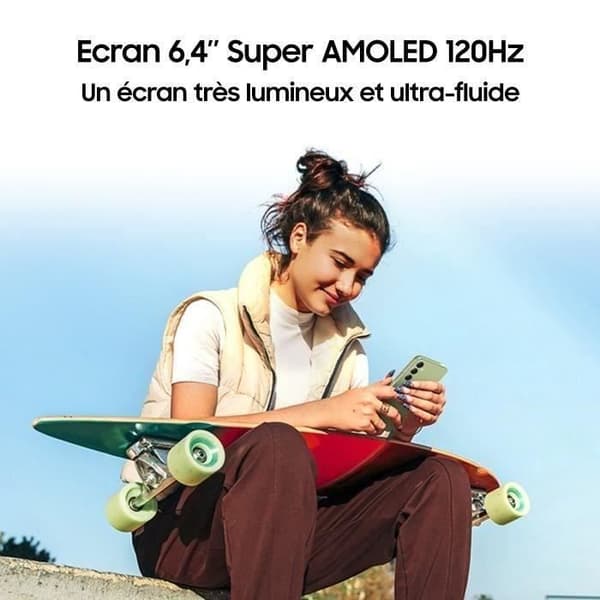 SAMSUNG Galaxy A54 5G Grafit 128 Go - Återvunnen - Mycket gott skick- REFURBISHED