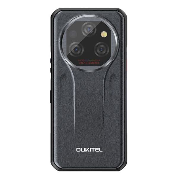 Smartphone OUKITEL WP39 - 5G - 6,6" - 256 Go - 6 Go RAM - 11 000 mAh - Svart