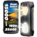 Miniatyrbild 1 av 6: Blackview BV7300 Unbreakable Mobiltelefon 6,67" 90Hz 18GB+256GB 50MP 15000mAh Android 14, Vattentät, NFC, GPS - Svart